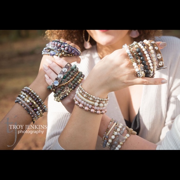 Jewelry - Stacked Bracelets!!!  Arely Bracelets❤️